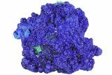 Sparkling Azurite and Malachite Crystal Cluster - Morocco #73426-1